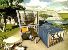 集装箱房屋演绎住宅建筑的未来