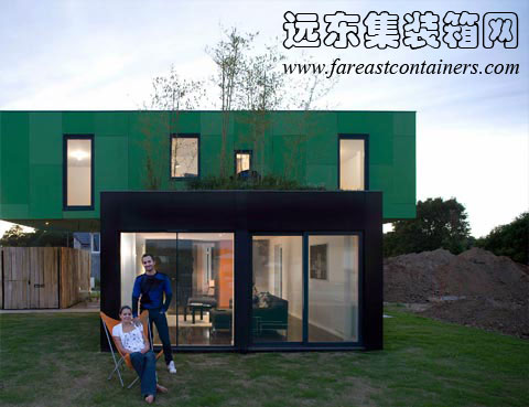 Cross Shape Container Home,集装箱活动房,集装箱房屋,集装箱建筑,集装箱住宅,住人集装箱